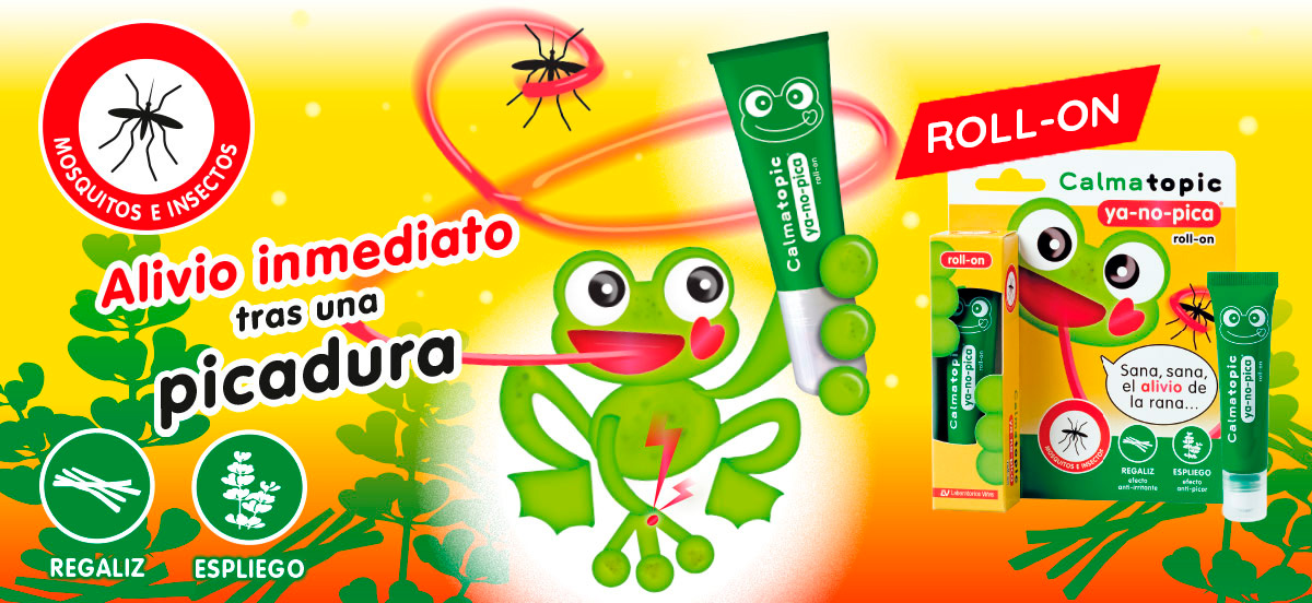 ¡NUEVO! Calmatopic YA-NO-PICA roll-on